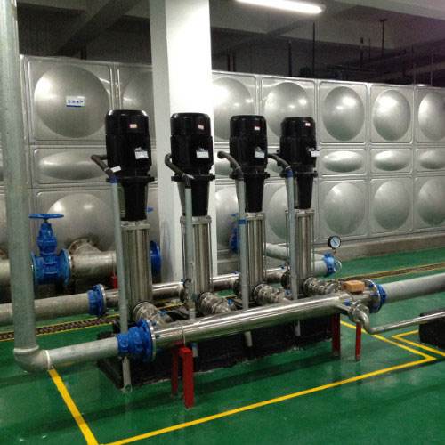 鄭州不銹鋼水箱廠家供鄭州天地灣二次供水 